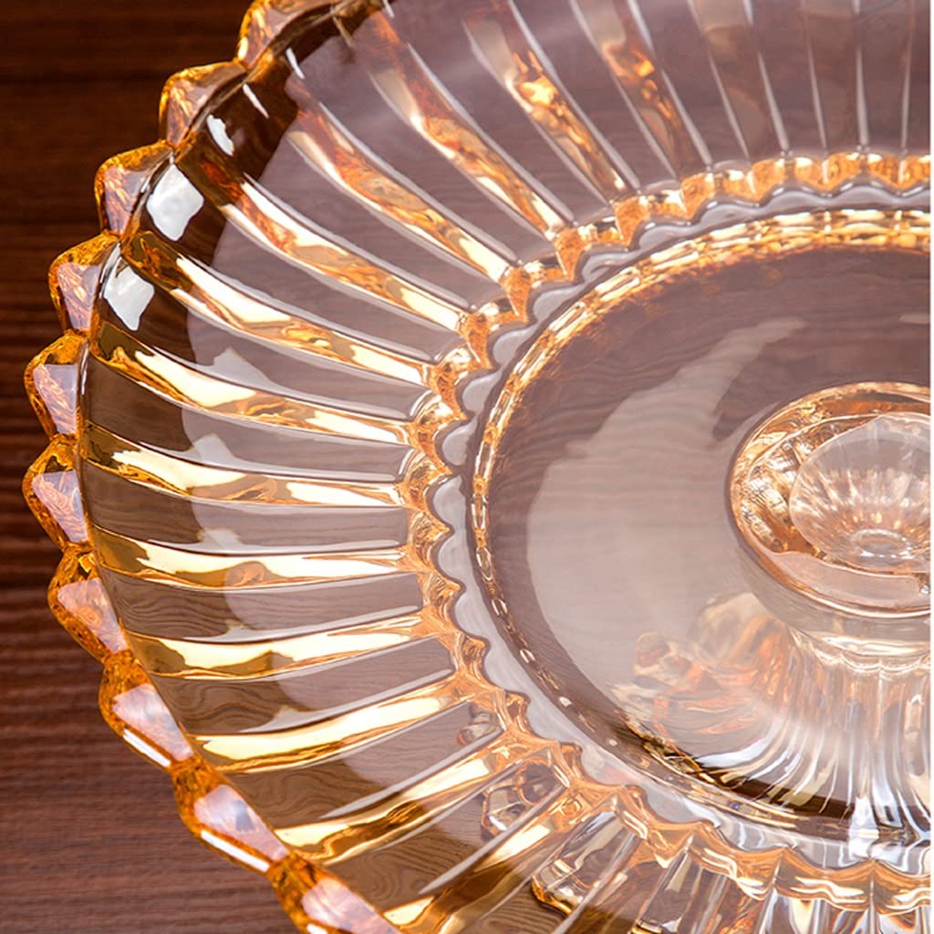 クリスタルオブジェ フルーツバスケット カットガラス 置物 クリスタル